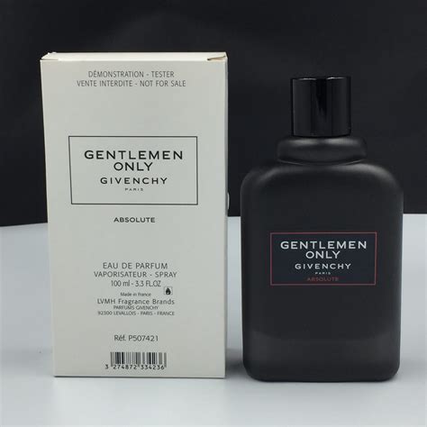 givenchy gentlemen only absolute 100ml tester